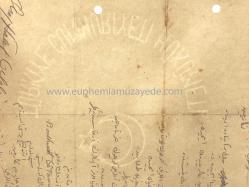 ASEF [ASAF] HALET ÇELEBİ (1907-1958) - Şairin kendi el yazısıyla yazdığı imzalı 