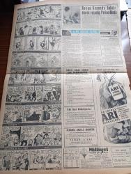 Milliyet Gazetesi - 2 Haziran 1961 - İğneada Açıklarında Ve Beynelmilel Sularda Bulgarlar 3 Motorumuzla 17 Balıkçıyı Tevkif Ettiler -  Avni Güzey - Süleyman Demir - Sabık Mebusların Sorgusu Başladı - Tevfik İleri'nin Yassıada'da Duruşmadan Çıkarılışı - Bakanlar Kurulunun İki Mühim Kararı Buğday'a 5 Kuruş Zam Dışarıya Seyahat Serbest - Hava Kuvvetlerinin 50. Yıldönümü Dün Kutlandı - Bugünkü Burç Falınız - İstanbul Ankara Teknik Üniversite Radyosu Programı - Çetin Altan Köşe Yazısı - İstanbul'da Yeni Bir Araç Kangurino - Bir Diktatör Daha Öldürüldü Rafael Trujillo - Lastik İş Kolunda 700 Deri Ve Debağ İşyerlerinde 500 İşçinin İşlerine Son Verildi - Abdülcanbaz'ın Maceraları Çizgi Roman Çizen Turhan Selçuk - Cici Can Çizen Bedri - Sahne Aşkları Çizen Leonard Starr - Maruf Bey Çizen Martin - Cisco Kid Çizen Jose Salinas Rod Reed- Tombik Çizen Trog - Dünya Kupası Eleme Maçında Norveçi 1 0 Mağlup Ettik - Dünya Serbest Güreş Şampiyonası Başlıyor - Güreşçi Cemal Yanılmaz-Güreşçi Yunus Pehlivan