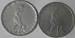 Türkiye Cumhuriyeti 1963 2.5 Lira Tura'ya Göre Ters Düz Takım 7553