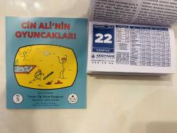 22 Haziran 2024 hediyelik orijinal Kağıthane Belediyesi takvim yaprağı (Cin Ali kitabı hediyeli:)