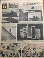 HÜRRİYET GAZETESİ 22 HAZİRAN 1965 YIL :18 SAYI :6157---Cezayir de Bin Bella Lehinde Nümayişler --Hükümetin petrol konusunda bir görüşü olmadığı açıklandı --Işık ,bugün Cezayir e gidiyor ---Bankadan ,adaşının 15 bin çekip ev satın aldı ---Yüksek mimar ,bir bankanın 47 şubesini 187 bin lira dolandırdı --İçimden sevmek geliyordu ,Ama  yalnız benim olacak bir erkeği sevmek ---7 Kadın 15 gün müddetle bir mağaraya kapatılacak---Ercan ,Yaşar ve Beykozlu Cemal Cevdet ,Nihat --4. Etabı Alman Günther kazandı --Sporcu Şeref Rozeti İhdas Edilecek --Fenerbahçe ve Galatasaray final hazırlığına başlıyor ---Yüzme havuzu var ,suyu yok --Toto da 13 kişi 13 maçı bildi --Cezayir ihtilalinden fotoğraflar --Taksim de ki  dükkanların inşasına yakında başlanacak --Büyükadalı Despina Yunanistan yüzme şampiyon oldu --
