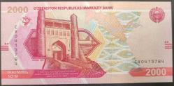 ÖZBEKİSTAN 2000 SOM ÇİL