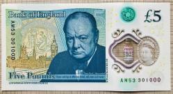 İngiltere-5 Paund-2015-ÇİL-