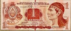 Honduras-1 Lempira-2016-ÇİL-