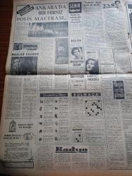 Milliyet Gazetesi - 24 Haziran 1961 - Abdi İpekçi Kore'den Bildiriyor - General Çang'ın Milliyet'e Beyanatı - Milli Birlik Komitesi Bürosu Başkanı Kurmay Binbaşı Ali Armağan Seçimler Davalar Bitmeden Yapılamaz - Samet Ağaoğlu İle Bedii Faik Dün Mahkemede Tartıştı - Parti Mücadelesi Tekrar Şiddetlendi - Başkan Cemal Gürsel Ankara'ya Döndü - İsmet İnönü Radyoda Siyasi Konuşma Yapacak - Kadıköy Vapur iskelesine Turnike Konuyor - Bugünkü Burç Falınız - Hamiyet Yüceses Baltalimanı Belvü'de - Muzaffer Akgün Baltalimanı Belvü'de -  Paris'te Gençlik Çıldırdı Bilanço 5 Kişi Hastahaneye 85 Kişi Hapishaneye - Gönül Yazar Baltalimanı Belvü'de - Abdülcanbaz'ın Maceraları Çizgi Roman Çizen Turhan Selçuk - Adnan Şenses Baltalimanı Belvü'de - Maruf Bey Çizen Martin - Demir Yumruk Çizen John C. Murphy - Tombik Çizen Trog - Allahlık Ali Bey Çizen Swan - Gel Sevişelim Yazan Matthew Andrews Yazı Dizisi - Galatasaray İstanbulspor Maçı - Fenerbahçe Beykoz Maçı - Metin Oktay'ın Transferine İzin