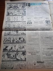 Milliyet Gazetesi - 24 Haziran 1961 - Abdi İpekçi Kore'den Bildiriyor - General Çang'ın Milliyet'e Beyanatı - Milli Birlik Komitesi Bürosu Başkanı Kurmay Binbaşı Ali Armağan Seçimler Davalar Bitmeden Yapılamaz - Samet Ağaoğlu İle Bedii Faik Dün Mahkemede Tartıştı - Parti Mücadelesi Tekrar Şiddetlendi - Başkan Cemal Gürsel Ankara'ya Döndü - İsmet İnönü Radyoda Siyasi Konuşma Yapacak - Kadıköy Vapur iskelesine Turnike Konuyor - Bugünkü Burç Falınız - Hamiyet Yüceses Baltalimanı Belvü'de - Muzaffer Akgün Baltalimanı Belvü'de -  Paris'te Gençlik Çıldırdı Bilanço 5 Kişi Hastahaneye 85 Kişi Hapishaneye - Gönül Yazar Baltalimanı Belvü'de - Abdülcanbaz'ın Maceraları Çizgi Roman Çizen Turhan Selçuk - Adnan Şenses Baltalimanı Belvü'de - Maruf Bey Çizen Martin - Demir Yumruk Çizen John C. Murphy - Tombik Çizen Trog - Allahlık Ali Bey Çizen Swan - Gel Sevişelim Yazan Matthew Andrews Yazı Dizisi - Galatasaray İstanbulspor Maçı - Fenerbahçe Beykoz Maçı - Metin Oktay'ın Transferine İzin