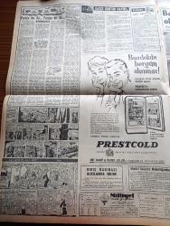 Milliyet Gazetesi - 16 Nisan 1961 - Bina Ve Arazi Vergisinde İndirimi Milli Birlik Komitesi Çok Buldu - Rusya'da Aya Gidecek Gemiler Hazırlanıyor - Feza Adamı Gagarin 1000 Gazeteciye İntibalarını Anlattı - Rehindeki Altınlarımızın Bir Kısmı Kurtarıldı - Maliye Bakanı Kemal Kurdaş Zayıf Bankaların Tasfiyesi Durduruldu - CHP Genel Başkanı İsmet İnönü Kadınlara Mesaj Gönderdi - İstanbul Olayı Tanıkları Bitti - Gagarin'in Feza Seyahatine Ait İlk Resim Dün Basına Verilmiştir - Cemiyet Haberleri Yazan Leyla Erduran - Bugünkü Burç Falınız - Çetin Altan Köşe Yazısı - İstanbul'da 8 Ekmek Fabrikası Kuruluyor - Abdülcanbaz'ın Maceraları Çizgi Roman Çizen Turhan Selçuk - Türkiye'ye 2500 Kilo Uranyum Yakıtı Verildi - Halit Kıvanç Köşe Yazısı - Johnny Hazard Çizen Frank Robbins - Allahlık Ali Bey Çizen Swan - Hayır Doktor Hayır Yazan Margueritte Lees Yazı Dizisi - Bakırköy'de 74 Torun Sahibi Olan 110 luk Bir Kadın Nesso Nine Yaşıyor - Londra'da İç Çamaşırları Defilesi - Galatasaray Karşısında Beykoz