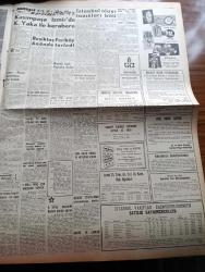 Milliyet Gazetesi - 16 Nisan 1961 - Bina Ve Arazi Vergisinde İndirimi Milli Birlik Komitesi Çok Buldu - Rusya'da Aya Gidecek Gemiler Hazırlanıyor - Feza Adamı Gagarin 1000 Gazeteciye İntibalarını Anlattı - Rehindeki Altınlarımızın Bir Kısmı Kurtarıldı - Maliye Bakanı Kemal Kurdaş Zayıf Bankaların Tasfiyesi Durduruldu - CHP Genel Başkanı İsmet İnönü Kadınlara Mesaj Gönderdi - İstanbul Olayı Tanıkları Bitti - Gagarin'in Feza Seyahatine Ait İlk Resim Dün Basına Verilmiştir - Cemiyet Haberleri Yazan Leyla Erduran - Bugünkü Burç Falınız - Çetin Altan Köşe Yazısı - İstanbul'da 8 Ekmek Fabrikası Kuruluyor - Abdülcanbaz'ın Maceraları Çizgi Roman Çizen Turhan Selçuk - Türkiye'ye 2500 Kilo Uranyum Yakıtı Verildi - Halit Kıvanç Köşe Yazısı - Johnny Hazard Çizen Frank Robbins - Allahlık Ali Bey Çizen Swan - Hayır Doktor Hayır Yazan Margueritte Lees Yazı Dizisi - Bakırköy'de 74 Torun Sahibi Olan 110 luk Bir Kadın Nesso Nine Yaşıyor - Londra'da İç Çamaşırları Defilesi - Galatasaray Karşısında Beykoz