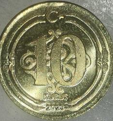 TÜRKİYE  2023   10 KURUŞ