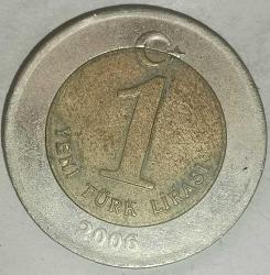 TÜRKİYE 2006    1 YENİ TÜRK LİRASI
