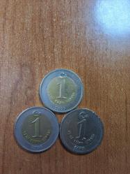 2005-2006-2007  YILLARINA AİT 3 ADET 1 YENİ TÜRK LİRASI ÇA TCM 2352