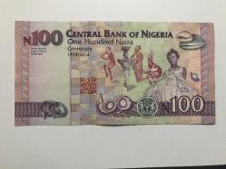 Nijerya-100 Naira-2014-ÇİL-
