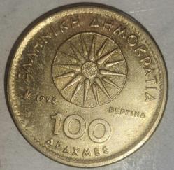 YUNANİSTAN 1992   100 DRAHMİ