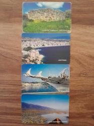 Yunanistan #39 OTE Çipli Telefon Kartları (4 Adet)