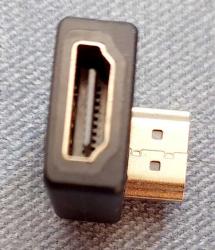 HDMI L 90 DERECE ERKEK-DİŞİ ÇEVİRİCİ ADAPTÖR