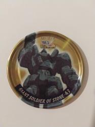 Yugioh Metal Taso 43 KAIRYU- SHIN GIANT SOLDIER OF STONE Tk