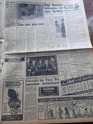 Milliyet Gazetesi - 5 Mayıs 1961 - Hukuk Fakültesi Duvarına Orak Çekiç Çizildi - Cilt Kanserine Karşı İlaç Bulan Doktor Baha Kitapçı Çalışıyor - Recai Seçkin Yüksek Seçim Kurulu Başkanı - Silahtarağa Elektrik Santrali Sabotajcılarının Duruşmasına Dün Başlandı - Anayasanın Tümü Dün Kabul Edildi - Yassıadadan Dün Altı Sanık Tahliye Edildi - 555 K'nın Yıldönümü - Adnan Menderes'i Geçen Yıl Bugün Kızılay Meydanında Gençlik Yuhalamıştı - Aktör Gary Cooper'in Durumu Ümitsiz - Türkiye Ve Komünizm 1  Yazan Çetin Altan Köşe Yazısı - Abdülcanbaz'ın Maceraları Çizgi Roman Çizen Turhan Selçuk - Cici Can Çizen Bedri - Sahne Aşkları Çizen Leonard Starr - Maruf Bey Çizen Martin - Boncuk Walt Disney - Demir Yumruk Çizen John C. Murphy - Johnny Hazard Çizen Frank Robbins - Cisco Kid Çizen Jose Salinas Rod Reed-- Tombik Çizen Trog - Allahlık Ali Bey Çizen Swan - Jawa Motosiklet - İtalyan Hoca Sandro Puppo Beşiktaş'la Dün Alakasını Kesti - Galatasaray Fenerbahçe Maçının Ankara'da Oynanmasını İstedi