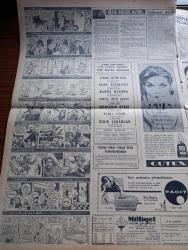 Milliyet Gazetesi - 9 Mayıs 1961 - Meclis Arazi Ve Bina Vergisi Zammını İndirdi - Fezaya Çıkan Alan Shepard'a Büyük Tezahürat Yapıldı - Amerika'nın İlk Feza Adamı Alan Shepard Beyaz Sarayda - Orta Öğretimde 4500 Öğretmene İhtiyaç Var - Ucuz Ve Seri Mesken İmali İşi Ele Alındı - Amerikalı Multi Milyarder Paul Getty'nin Malikanesinde Defile - Galatasaray Köprüsünden Tramvay Geçirilmiyor - Çetin Altan Köşe Yazısı - Bugünkü Burç Falınız - Ölümle Pençeleşen Büyük Aktör Gary Cooper 36 Yılda 200 Film Çevirdi - Abdülcanbaz'ın Maceraları Çizgi Roman Çizen Turhan Selçuk - Allahlık Ali Bey Çizen Swan - Tombik Çizen Trog - Cisco Kid Çizen Jose Salinas Rod Reed - Johnny Hazard Çizen Frank Robbins - Demir Yumruk Çizen John C.Murphy - Boncuk Çizen Walt Disney - Maruf Bey Çizen Martin - Sahne Aşkları Çizen Leonard Starr - Cici Can Çizen Bedri - Fenerbahçe Şampiyon Olursa Real Madrid'le Oynayacak - Güreşçi Mustafa Dağıstanlı Kampı Terketti - Milliyet Spor Toto Tahminleri