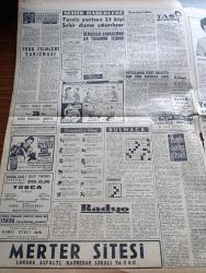 Milliyet Gazetesi - 13 Mayıs 1961 - Devrim Aleyhtarı Hadiseler Üzerine Cemal Gürsel Son Ve Kati İhtarını Yaptı - Bulgarlar Türk Güreşçisi Ömer Dikmen'i Kaçırdı - Anayasayı İhlal Davasında Esat Budakoğlu Adnan Menderes'i İtham Etti NATO Yardımı Uzun Vadeli Olacak -  Liseyi Bitirenin 4 Ay Az Askerlik Yapması İsteniyor - Silahlar Konuşuyor Oynayanlar Fikret Hakan Sadri Alışık - Bugünkü Burç Falınız - Yedek Öğretmenler Oy Kullanmayacak - Abdülcanbaz'ın Maceraları Çizgi Roman Çizen Turhan Selçuk - Cici Can Çizen Bedri - Allahlık Ali Bey Çizen Swan - Tombik Çizen Trog - Cisco Kid Çizen Jose Salinas Rod Reed - Johnny Hazard Çizen Frank Robbins - Demir Yumruk Çizen John C. Murphy - Maruf Bey Çizen Martin - Philips Radyo - Lefter Küçükandonyadis'in Milli Takımdan Af Talebi Kabul Edildi - Galatasaray Kulübünde İhtilaf Yok - Avrupa Basketbol Şampiyonasından Notlar Yazan Orhan Türel - Hamit Kaplan Grekoromende Güreşmeyecek - Şekerhilal Adana Demirspor Maçı