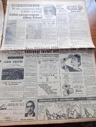 Milliyet Gazetesi - 24 Mayıs 1961 - Ege'de Şiddetli Deprem Can Kaybı Yok - Bütün Bölgede Hissedilen Deprem Neticesi 53 Ev Yıkıldı - Karma Komisyon Anayasa Tasarısı Üzerindeki Müzakerelerini Bugün Bitirecek - Piyasa Durgunluğu Önleyici Tedbirler - Sabık Bakanların Sorguları Başladı - Yassıada Duruşmaları Haziran Sonunda Bitiyor - Ankara'da Sinema Sarkıntılıklarına Karşı Teoman Planı - Çetin Altan Köşe Yazısı - Bir Asır Yaşamasını Bilen Şükrü Yalçınkaya Çavuş - Kültür Savaşı Yapan Albay İzzet Erkan - Kıymetli Ses Sanatkarı Abdullah Yüce - Kore Hükümeti 3000 Fahişeyi Tevkif Etti - Abdülcanbaz'ın Maceraları Çizgi Roman Çizen Turhan Selçuk - Sularımızda Mebzül Bir Balık Kalkan - Hayır Doktor Hayır Yazan Margueritte Lees Yazı Dizisi - Cici Can Çizen Bedri - Sahne Aşkları Çizen Leonard Starr - Maruf Bey Çizen Martin - Johnny Hazard Çizen Frank Robbins - Cisco Kid Çizen Jose Salinas Rod Reed - Tombik Çizen Trog - Futbol Federasyonu Başkanı Muhterem Özyurt'un Gündüz Kılıç'a Cevabı Sert Oldu