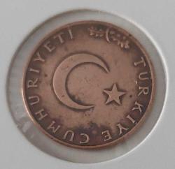1974 ON 10 KURUŞ BAKIR-BRONZ ALAŞIMI ÇOK ÇOK TEMİZ ORİJİNALDİR 2Y1ZZ1