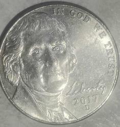 LOT.15 » AMERİKA  2017 D      5 CENT