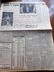 Dünya Gazetesi - 28 Aralık 1960 - Falih Rıfkı Atay Köşe Yazısı - Yassıada'da Mahkemelere Sürat Kazandırılacak - Atatürk'ün Ankara'ya İlk Ayak Basışının 41. Yıldönümü Coşkuyla Kutlanmıştır - 31. Kilometre Olayları Duruşması Başladı - Kağıt Fabrikaları Genel Müdürü Enver Atafırat Ve Arkadaşları Dün İzmit'te Yargılanırken Görünüyorlar - Menderes'in Sulama Kanalları Patladı - İstanbul'un Elektriği De Politikaya Alet Olmuş - Öldürmek İçin Yazan Jean Forton Yazı Dizisi - Cezayir'de Yeniden Çarpışmalar Oldu - Cumhuriyetçi Köylü Millet Partisi Dün Kurucu Meclise Katılacak Üyeleri Seçti - Zenci Şarkıcı Sammy Davis'in Sarışın Karısı Çocuk Bekliyor - Sahneden İdam Hücresine Yazan Sadi Tek Yazı Dizisi - Lindi Çizgi Roman - Roy Rogers Çizgi Roman - Yargıç Parker Çizgi Roman - Dr. Çat Çizen Bozz - Leonardo Da Vinci'nin Tablosunu 2 Milyon Dolara Satmadı - Fenerbahçe'yi Dün Naci Bostancı Çalıştırdı - Beşiktaş Cuma Akşamı Kampa Girecek - Spor Toto Tahmini -Galatasaray Futbol Takımı Dün Basketbol Oynadı