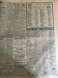 HÜRRİYET GAZETESİ 12 AĞUSTOS 1965 YIL :18 SAYI :6208-- Kezzap yüklü kamyonla çarpışan otobüsteki :23 Yolcu eriyerek öldü---Jandarma kılığına giren şakiler 2 resmi ,3 sivil vasıtayı soydular --Hasan Işık :Kıbrıs Türklerinin Hakkı Çiğnenemez --Şair Muhip Dranas Adalet Partisine Girdi --Patlayan bir sandık Dinamit ,4 kişinin ölümüne  mal oldu ---Türk Başbakanının turistik seyahat yapmadığı anlaşıldı ---4 Kişinin öldüğü oto kazasından yalnız hamile bir kadın kurtuldu ---Fransız Mağaracı Silifke de Cehennem Obruğuna indi --Ege Pesen Film : 1965-1966 Yılı Harikalar Harikası Listesini Sayın Sinemacılara İftarla Sunar ----Hep O Şarkı : Zeki Müren , Belgin Doruk ---Önceleri ,kulübe gelirken korkumdan gözlüklerimi çıkarıyorum ---Spor -Toto Turnuvası Cumartesiye Başlıyor ---Galatasaray la anlaşan Mustafa Yürür  antrenmana çıktı --Şenol ve Birol bu hafta oynamıyor ---Ordu  atı binicilik müsabakaları ---Beşiktaş :1 Vefa :0---Öldürün beni ,bu acıya dayanamayacağım --