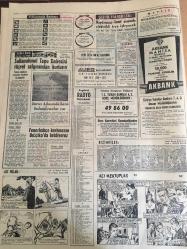 HÜRRİYET GAZETESİ 11 AĞUSTOS 1965 YIL :18 SAYI :6207--Kosigin ,Türkiye yi ziyareti kabul etti --Seçimden sonra ki elli gün içinde 7 bin 200 lira fazla ödenek alacaklar ---Kız zannedilen çocukların erkek olduğu tesadüfen meydana çıktı ---Ereğli gemisi tayfaları için 4500 lira gönderildi --Gürsel ile Türkeş beş yıldan beri dün ilk defa  konuştular ---638 müftü şikayetini ve  tekliflerini bildirdi ---Füze yeraltı  hangarında patlama :53 kişi öldü ---AP büyük transfer yaptı --Jackie Kennedy ye benzeyen birini ,Frank Sinatra nın  meşhur  yatında görmüşler ---Belçikalı Müfettiş Dün Ortaya Çıktı ---Beşiktaş da Slavia ile berabere kaldı :1-1--Üç İngiliz Takımının Başına Gelen Olaylar ---Can Bartu ,200 Bin Lira Transfer Ücreti Alacak ---Metin in İstanbulspor a karşı oynaması şüpheli---Beşiktaş bu gece Vefa ile oynuyor --Başkan Nasır ın erkek gibi kızı da bir koca buldu ---Milletlerarası yangın  sergisinde bizi bir tek kelime temsil ediyor --Ağzında dişi ile doğdu --Gruplararası Türkiye Atletizm