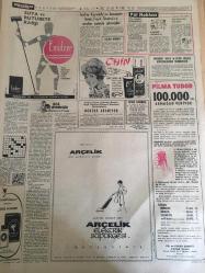 HÜRRİYET GAZETESİ 11 AĞUSTOS 1965 YIL :18 SAYI :6207--Kosigin ,Türkiye yi ziyareti kabul etti --Seçimden sonra ki elli gün içinde 7 bin 200 lira fazla ödenek alacaklar ---Kız zannedilen çocukların erkek olduğu tesadüfen meydana çıktı ---Ereğli gemisi tayfaları için 4500 lira gönderildi --Gürsel ile Türkeş beş yıldan beri dün ilk defa  konuştular ---638 müftü şikayetini ve  tekliflerini bildirdi ---Füze yeraltı  hangarında patlama :53 kişi öldü ---AP büyük transfer yaptı --Jackie Kennedy ye benzeyen birini ,Frank Sinatra nın  meşhur  yatında görmüşler ---Belçikalı Müfettiş Dün Ortaya Çıktı ---Beşiktaş da Slavia ile berabere kaldı :1-1--Üç İngiliz Takımının Başına Gelen Olaylar ---Can Bartu ,200 Bin Lira Transfer Ücreti Alacak ---Metin in İstanbulspor a karşı oynaması şüpheli---Beşiktaş bu gece Vefa ile oynuyor --Başkan Nasır ın erkek gibi kızı da bir koca buldu ---Milletlerarası yangın  sergisinde bizi bir tek kelime temsil ediyor --Ağzında dişi ile doğdu --Gruplararası Türkiye Atletizm