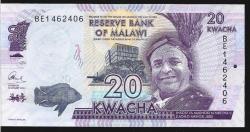 ** MALAVİ ( 20 * KWACHA ) 2016 - ÇİL
