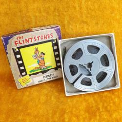 THE FLINTSTONES PEBBLES! DADDY'S LITTLE BEAUTY 8 mm HOME MOVIE-SILENT , KUTUSUNDA 8 mm SESSİZ FİLM MADE IN U.S.A.