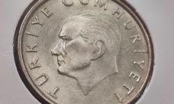 50 lira 1986 AĞLAYAN ATA ( KENARA UZAK HİLAL ) ÇİL