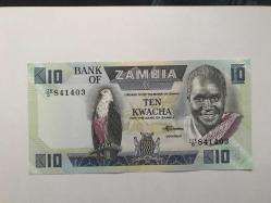Zambia-10 Kwacha-1980/88-ÇİL-