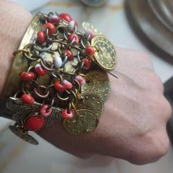 Metal Sallantılı Bileklik