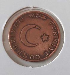 1974 ON 10 KURUŞ BAKIR-BRONZ ALAŞIMI ÇİLALTI ORİJİNALDİR 2Ğ1GGG