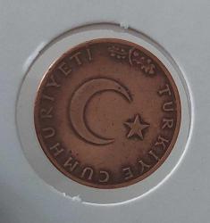 1974 ON 10 KURUŞ BAKIR-BRONZ ALAŞIMI ÇİLALTI ORİJİNALDİR 2Ğ1GGG