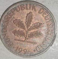 ALMANYA 1996 G    2 PFENNIG