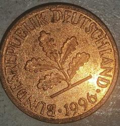ALMANYA 1996  J     2 PFENNIG
