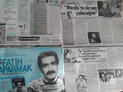 Şey Haftalık Aktüalite Sinema Tiyatro Müzik ve Magazin Gazetesi - 14 Kasım 1987 - Sayı:8 - Sibel Can - Gamze Öz - Nilüfer Öz - Reyhan CAnsu - Yıldırım Mayruk - Sadık Şendil - Halit Akçatepe - Abdullah Şahin - Seyhan Soylu - Mehmet Nabi İnceler - Turgut Özal - Banker Kastelli - Ahmet Ayık - Fatma Girik - Merih akalın - Yüksel Uzel - Derya Arbaş Türkan Şoray - Gülistan Sayın - İrfan Özdemir - Burhan Çaçan - Emel SAyın - Nihal Köknar - Sezer İnanoğlu - Esmeray - Görücü ile gelen mutluluk - Bu Kış Vakkorama ile başladı - Fatih Kısaparmak kaset reklamı - Arif Sağ - Bülent Erkmen - Yekta Kara - Don Giovanni - Ali Porazoğlu - Mehmet Öndül kaset reklamı - Ceylan - Kadir İnanır - Zerrin Özer - Sezen Aksu - Hülya Yiğitalp - Gönül Yazar - Nebahat Çehre - Nil Burak - Cihan Ünal - Türkan Şoray - Rüçhan Adlı fotoğraf ve haberi - Tam Takım Gazete