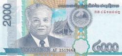 LAOS 2000 Kip, 2011 ÇİL