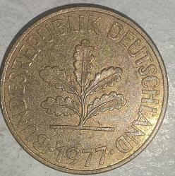 ALMANYA 1977 J    10   PFENNIG
