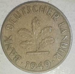 ALMANYA 1949 G  10   PFENNIG