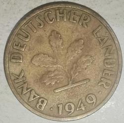 ALMANYA 1949 G    10   PFENNIG