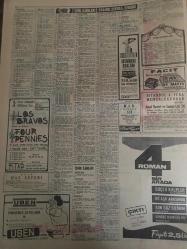 HÜRRİYET GAZETESİ 14 ŞUBAT 1967 YIL :19 SAYI :672--Babam beni metres olarak kullanmak istiyordu --Bulgaristan a giden heyete başkanlık eden hariciyemiz çantasını kaybetti ---Jandarmalar ile balık gittikleri meyhaneden firar etti ---Bir sene de  16 bin trafik kazası oldu 3 bin 475 kişi öldü ---Servet  beyannameleri sahiplerine iade edilecek ---Toto dan 280 bin lira kazanan memura çeyizini hazırlayacak ---Hac yolcusu iki nine okuyup üfleyip uçakla yola çıktılar ---Amerikalı iki barış gönüllüsü mahkumlara İngilizce  öğretti --Yaşlılar evinde çıkan yangında 26 kişi öldü --Apak ,Fenerbahçe kulübünün dikkatini çekti --Beşiktaş kulübünün yeni idare heyeti dün de belli olmadı --Fenerbahçe takımında bazı oyuncular dinlendirilecek --Galatasaraylı futbolcular kulüpten para talep etti --Beşiktaşlı Yusuf Bahriyeli Oldu --Türkeş ,CKMP balosunda köşe bucak ,çıplak dansözden kaçtı --Muhabbet tellalının iki şoföre kiraladığı kadın  ortalığı birbirine kattı --Bir Türk kızı şark güzeli seçildi ---