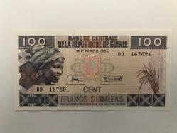 Gine-100 Francs-2015- Buğday Başak Temalı-ÇİL-