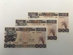 Gine-100 Francs-2015- Buğday Başak Temalı-ÇİL-