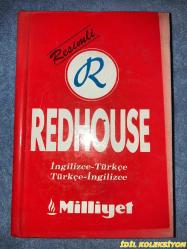REDHOUSE INGILIZCE , TÜRKÇE - TÜRKÇE , İNGİLİZCE RESİMLİ SÖZLÜK / MİLLİYET /