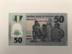 Nijerya-50 Naira-2023-POLYMER ÇİL-