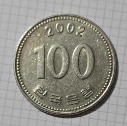 Güney Kore 2002 100 won